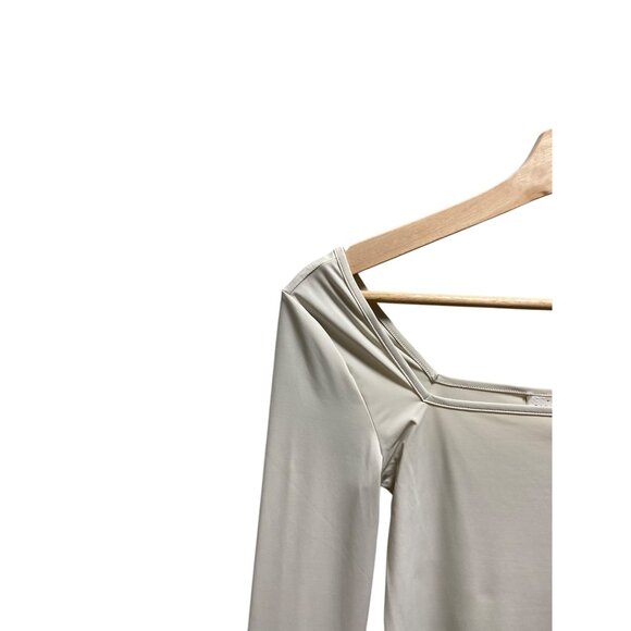 Babaton Aritzia Square Neck Top Cream Size S - Picture 8 of 12